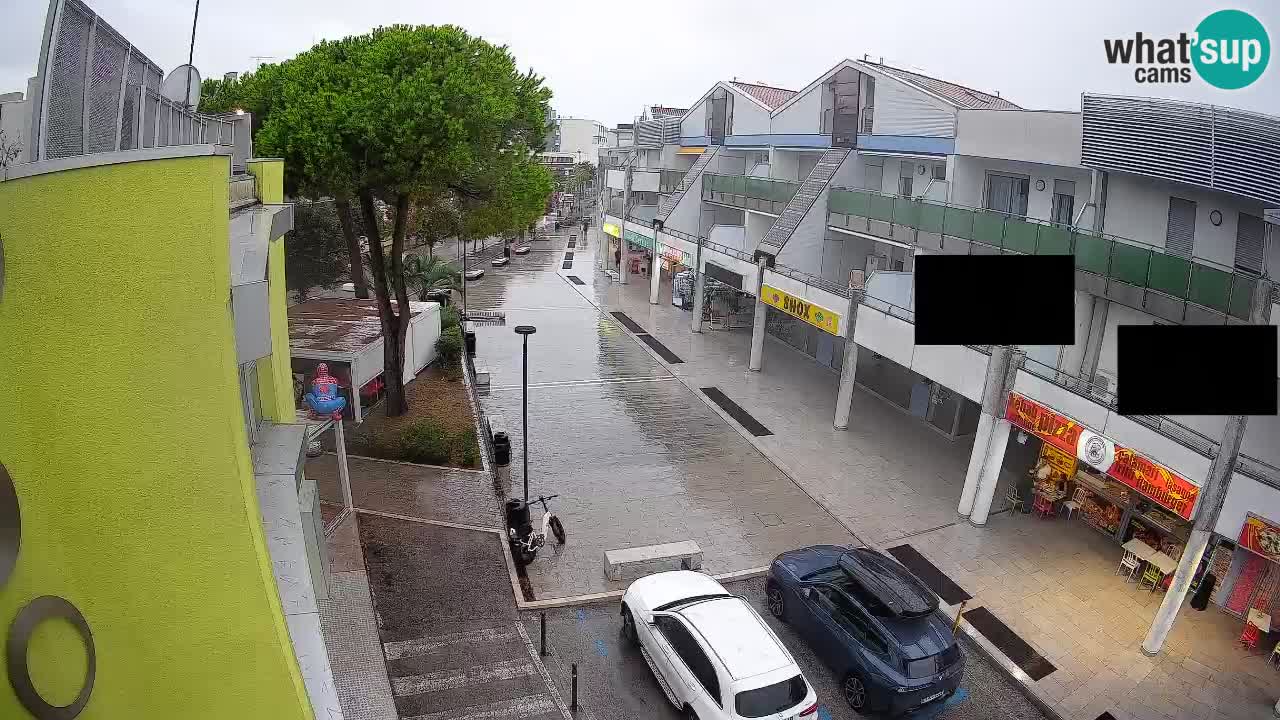 Webcam Rue Commerçante de Bibione – Vue en direct