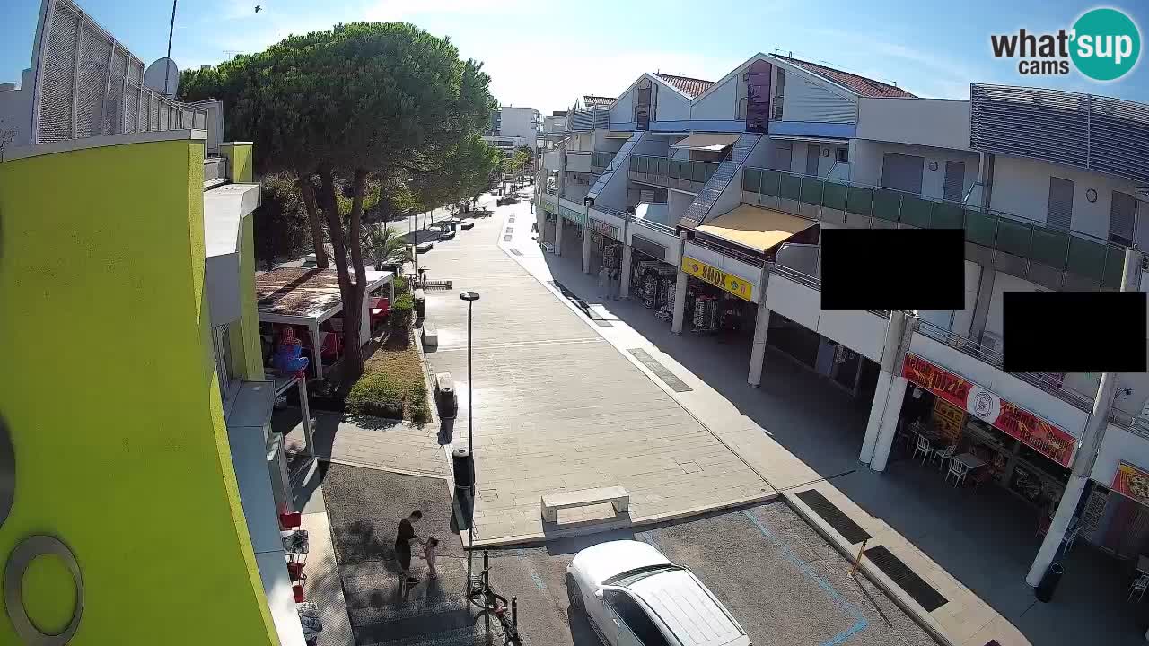 Webcam Via dello Shopping Bibione – Diretta Live