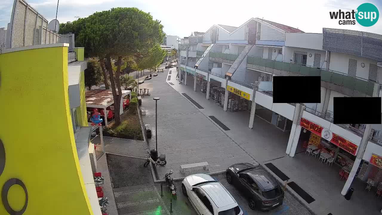 Webcam Via dello Shopping Bibione – Diretta Live