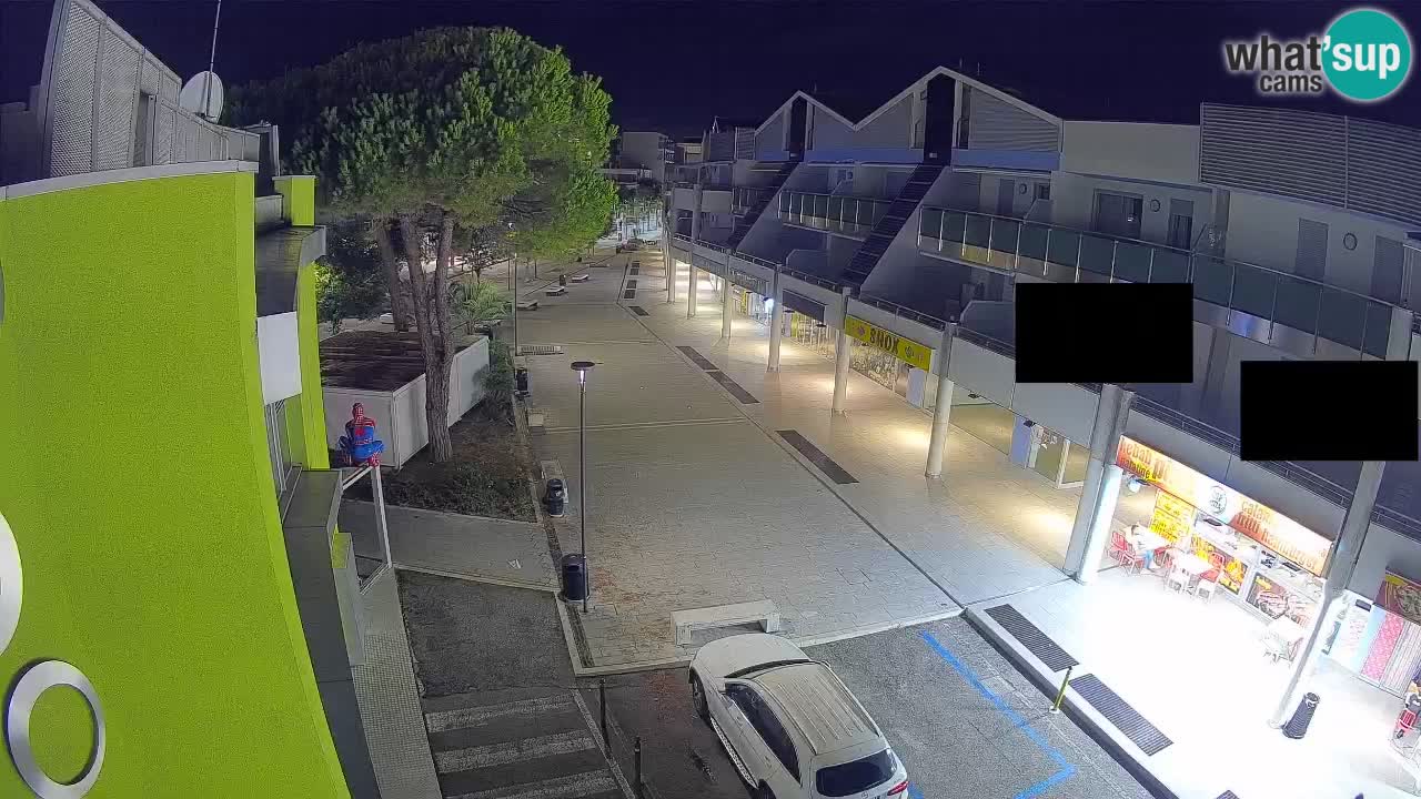 Web kamera Bibione – Trgovačka ulica uživo