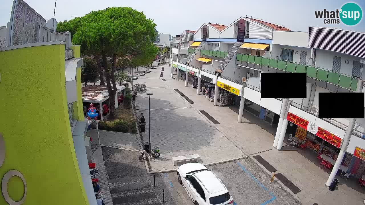 Webcam Bibione Einkaufsstraße – Liveblick
