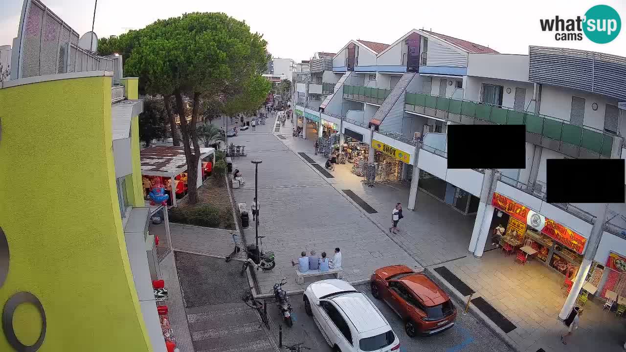 Webcam Calle Comercial de Bibione – En Directo