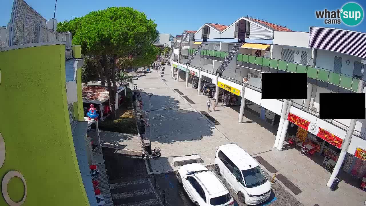 Webcam Bibione Einkaufsstraße – Liveblick