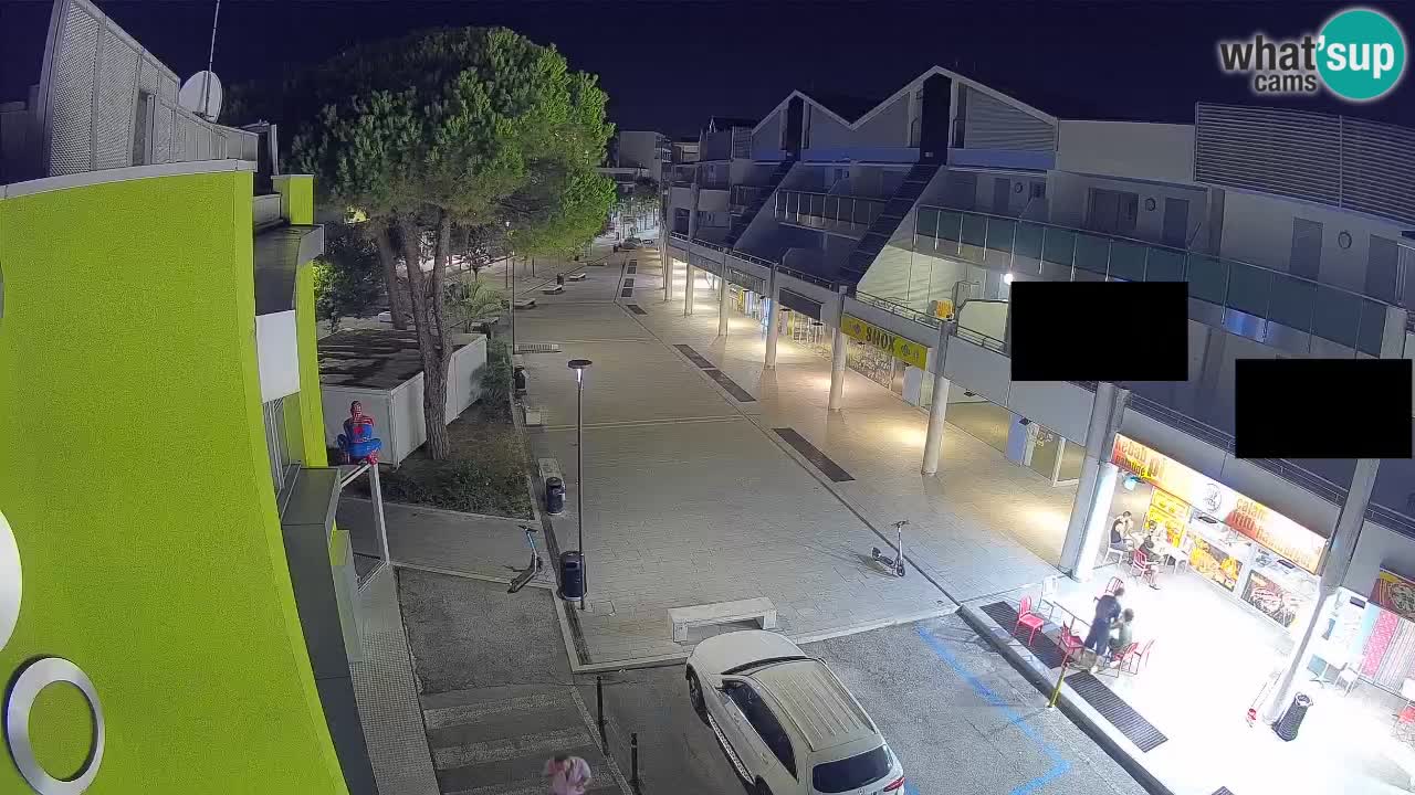 Webcam Bibione Einkaufsstraße – Liveblick