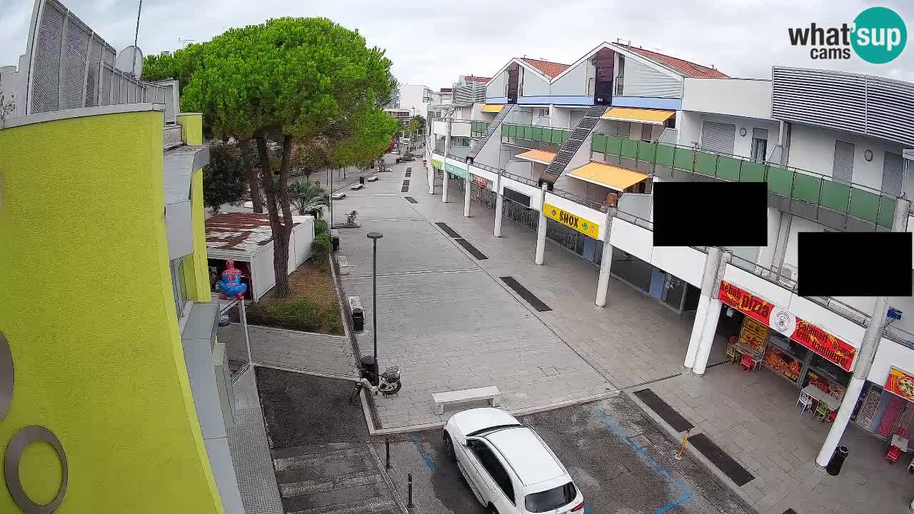 Webcam Bibione Einkaufsstraße – Liveblick