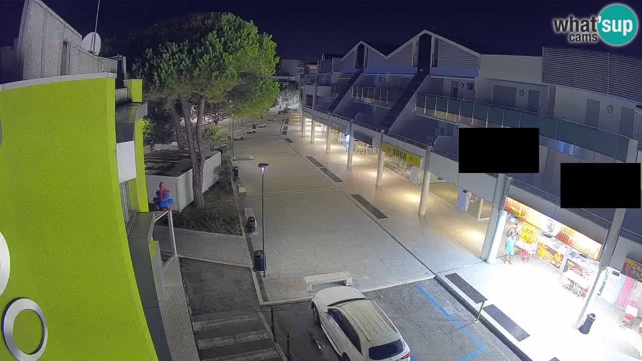 Webcam Bibione Einkaufsstraße – Liveblick
