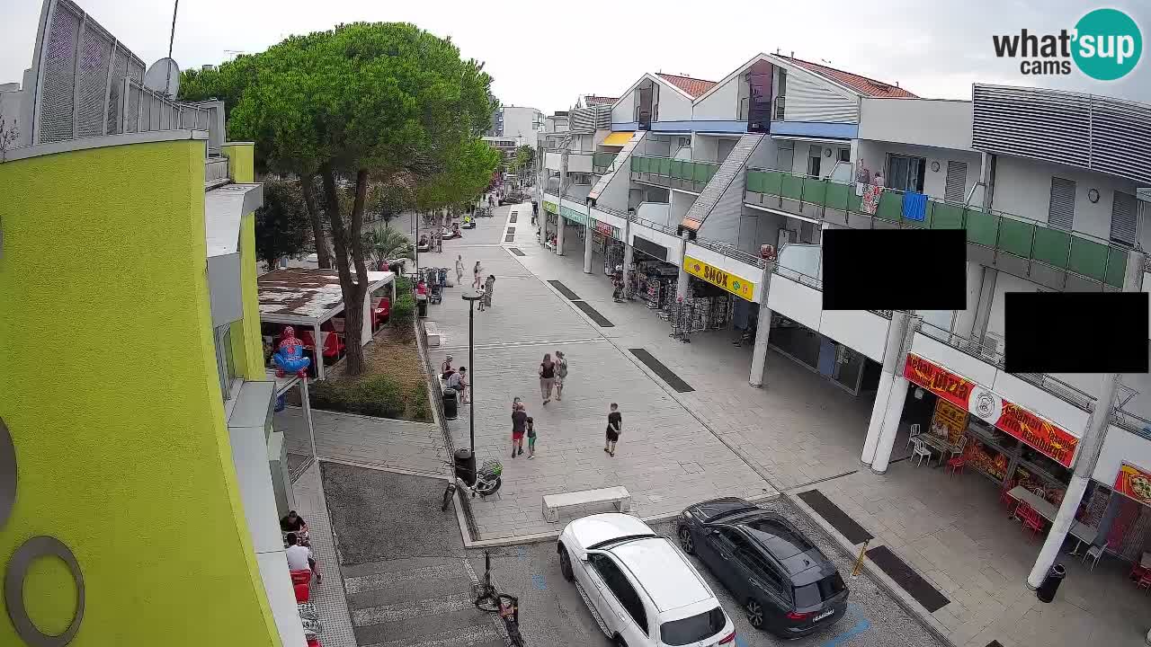 Webcam Via dello Shopping Bibione – Diretta Live