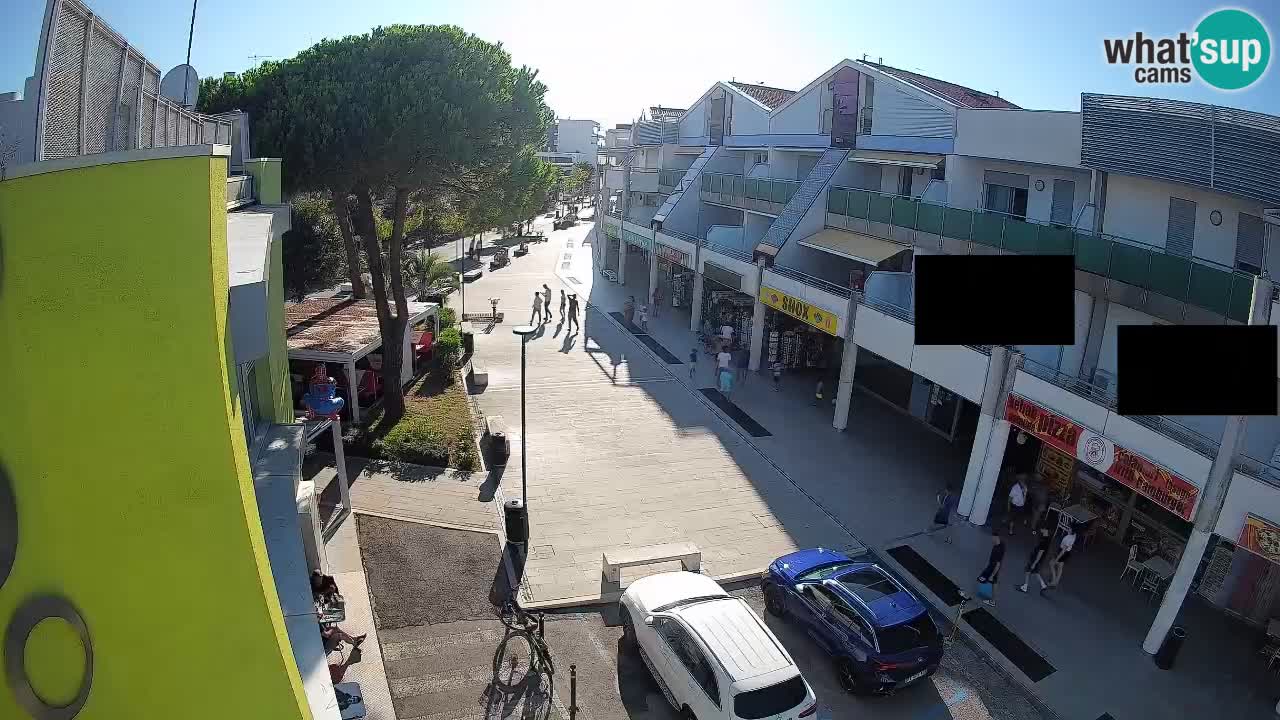 Webcam Via dello Shopping Bibione – Diretta Live