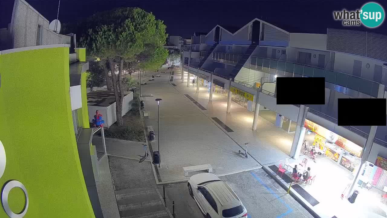 Webcam Bibione Einkaufsstraße – Liveblick