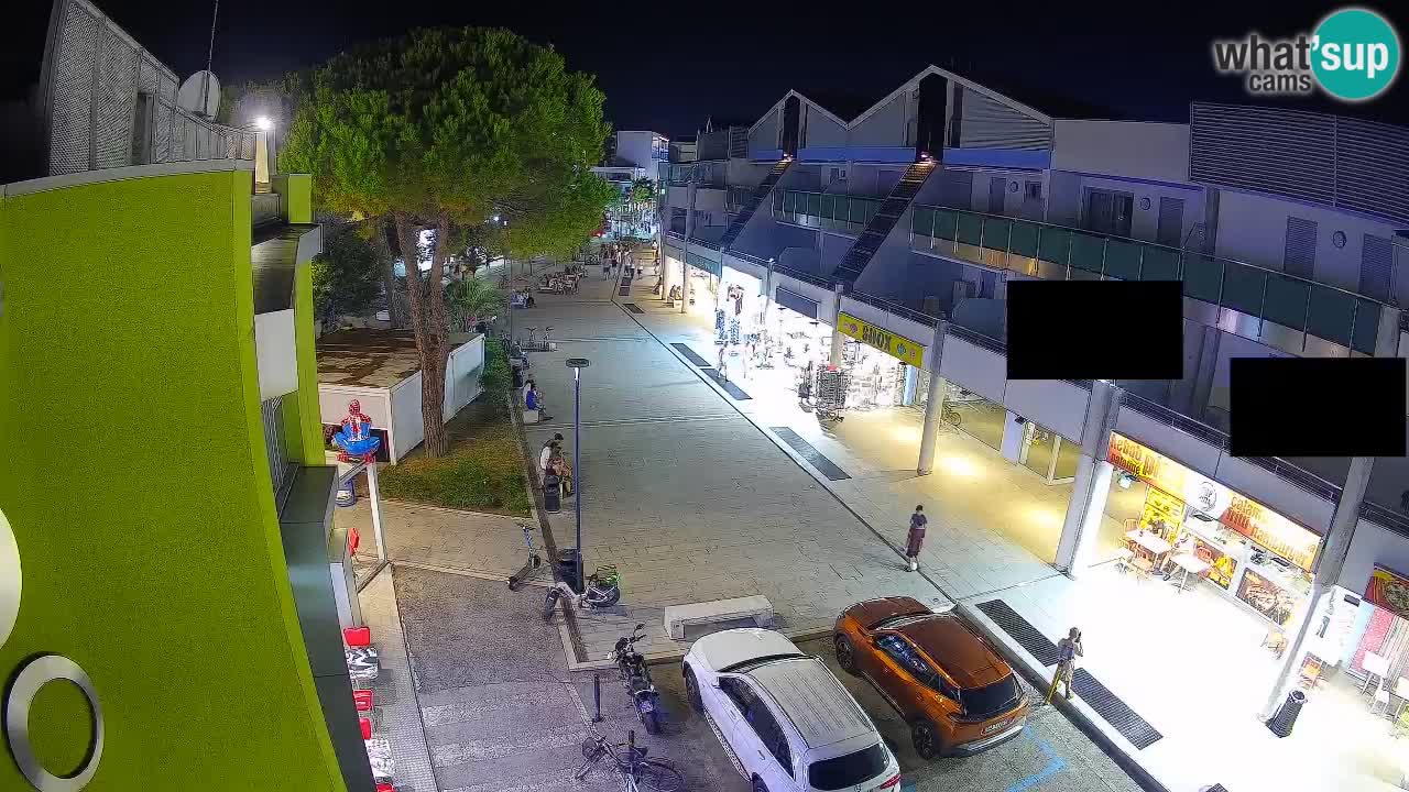 Web kamera Bibione – Trgovačka ulica uživo
