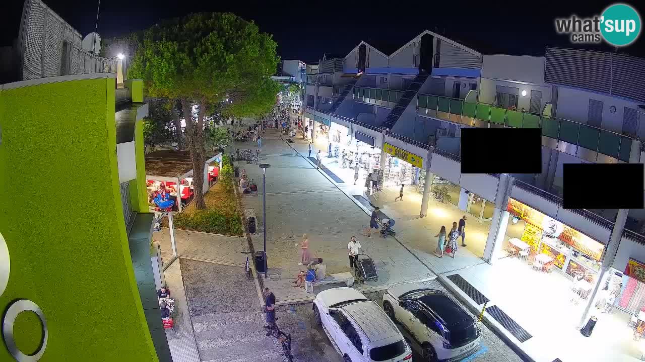 Webcam Calle Comercial de Bibione – En Directo