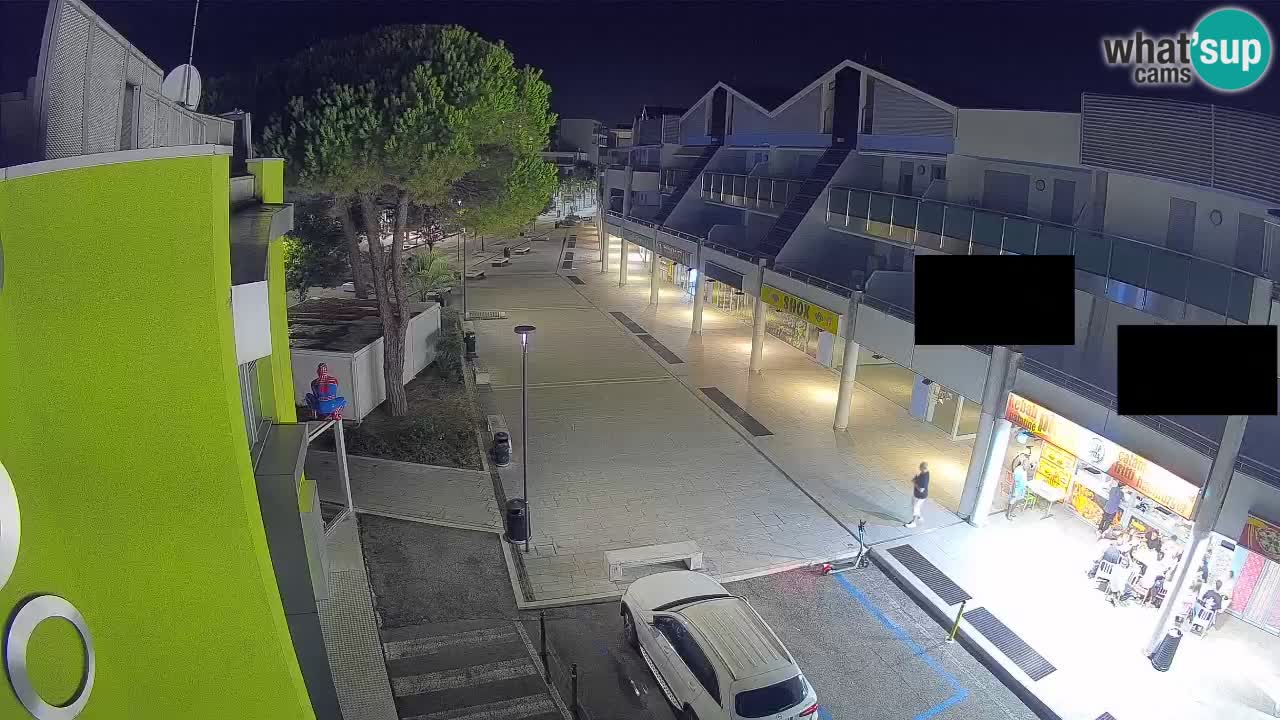 Webcam Bibione Einkaufsstraße – Liveblick
