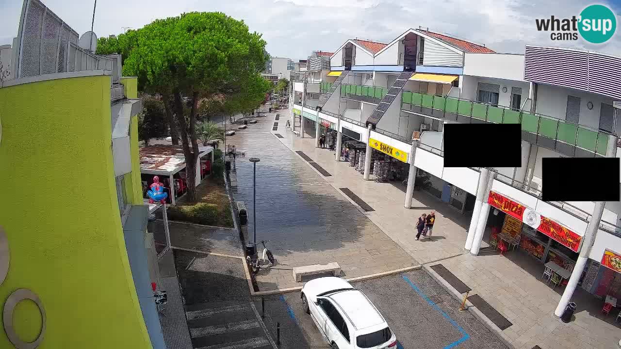 Webcam Via dello Shopping Bibione – Diretta Live