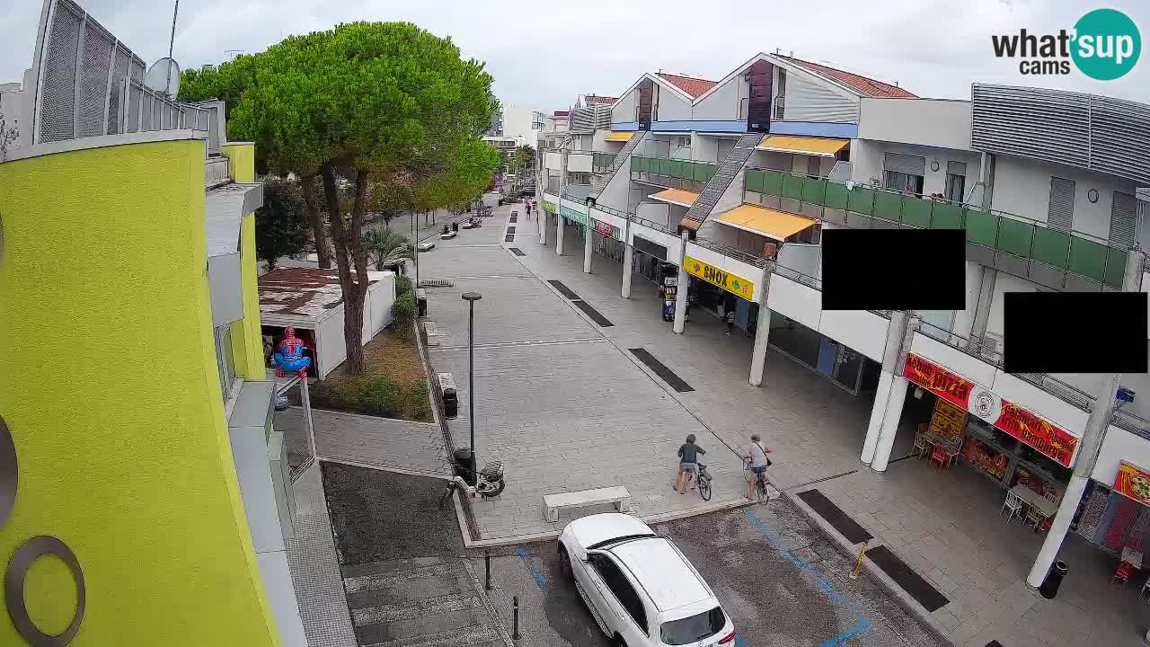 Webcam Via dello Shopping Bibione – Diretta Live