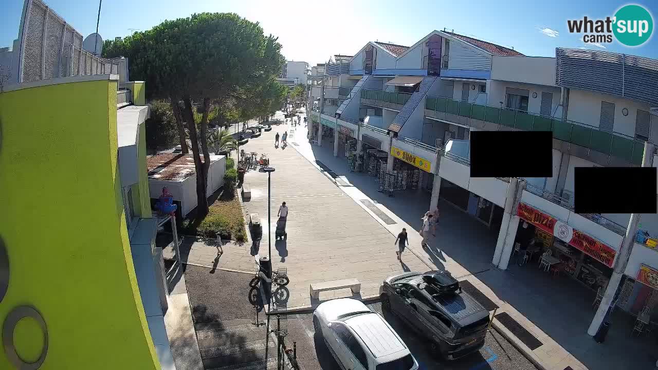 Spletna kamera Bibione Nakupovalna ulica – v živo