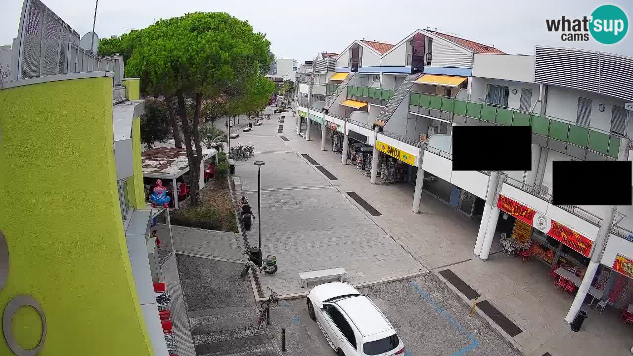 Webcam Bibione Einkaufsstraße – Liveblick