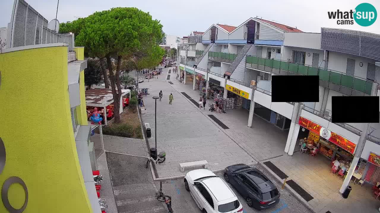 Webcam Bibione Einkaufsstraße – Liveblick