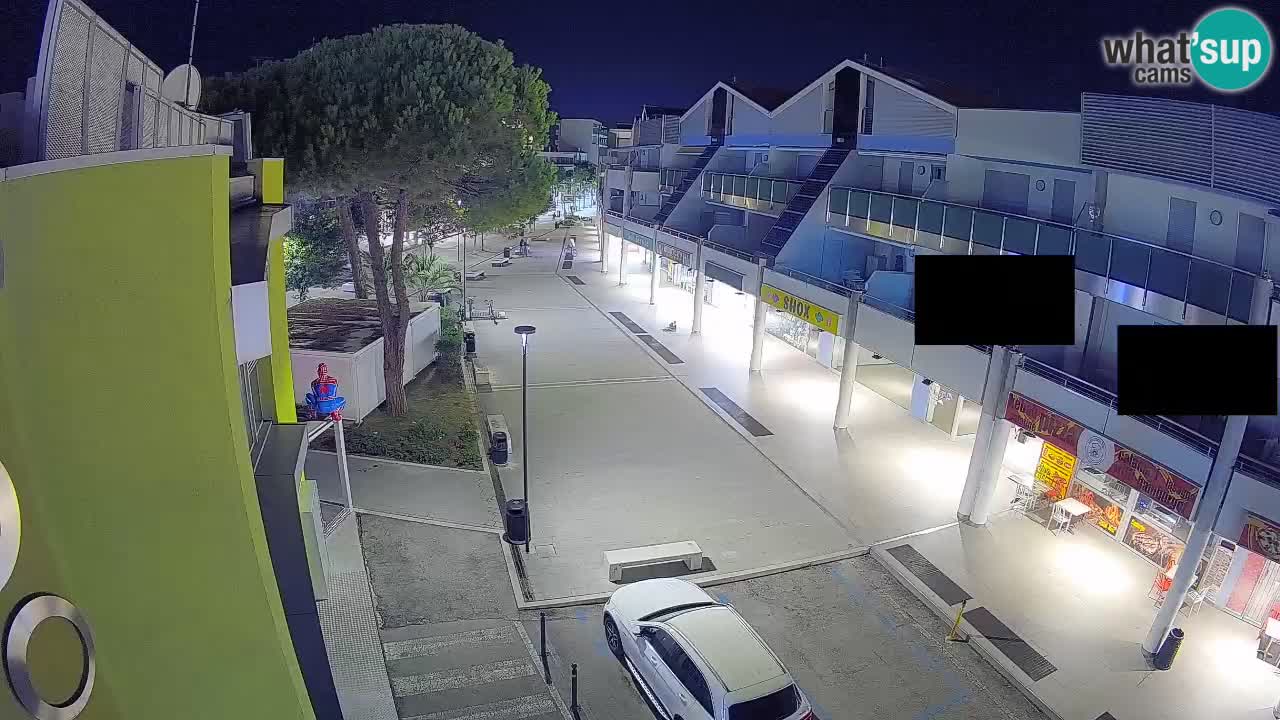 Web kamera Bibione – Trgovačka ulica uživo