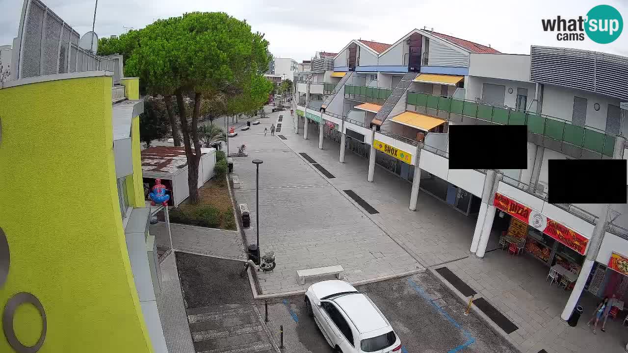 Webcam Rue Commerçante de Bibione – Vue en direct