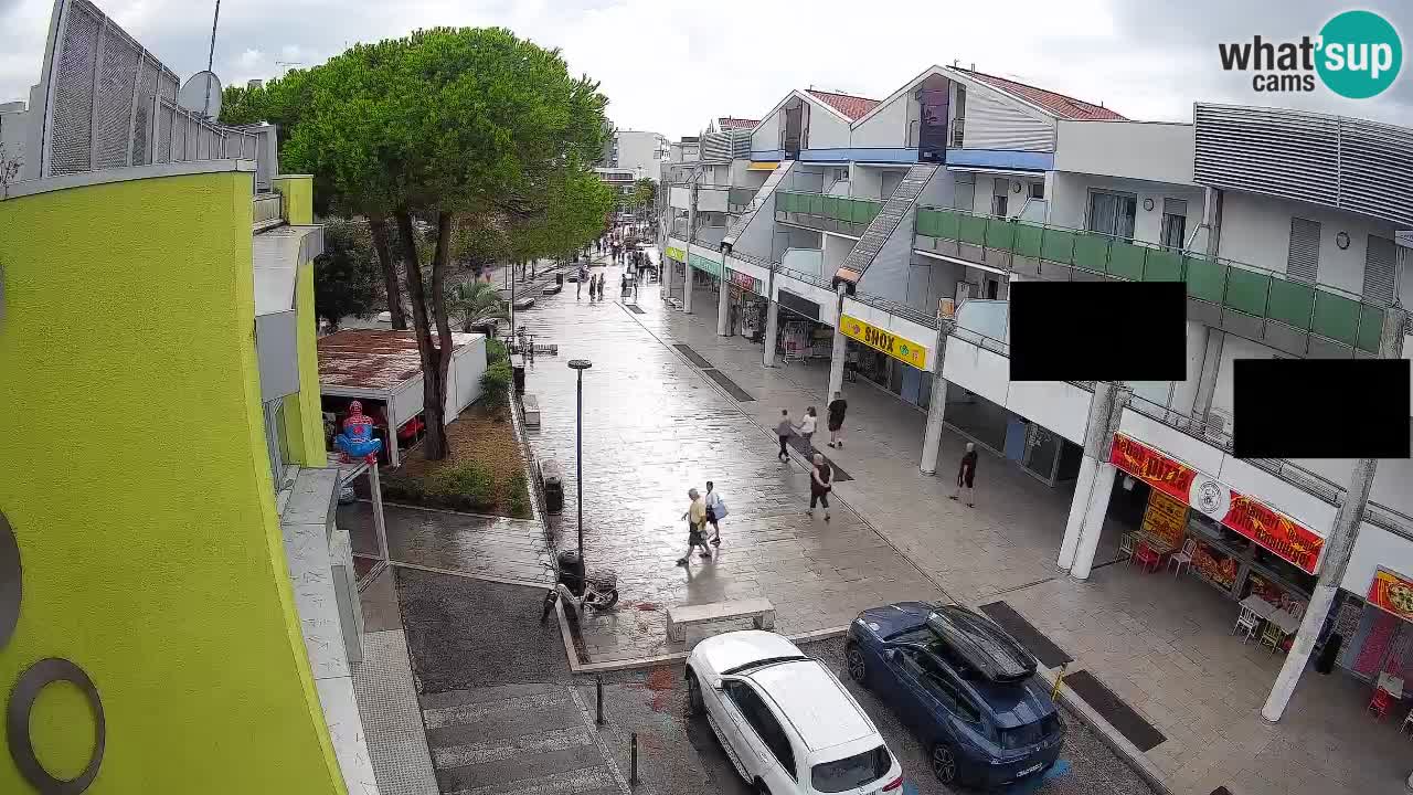 Webcam Bibione Einkaufsstraße – Liveblick