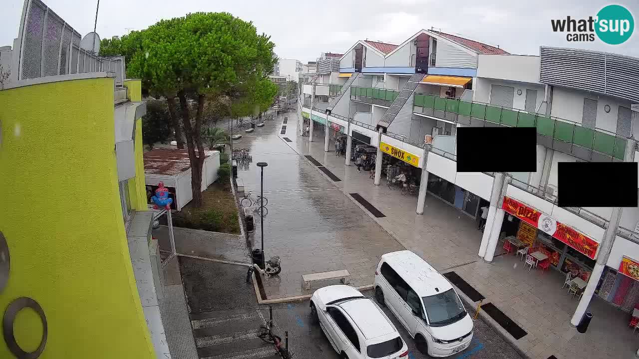 Webcam Via dello Shopping Bibione – Diretta Live
