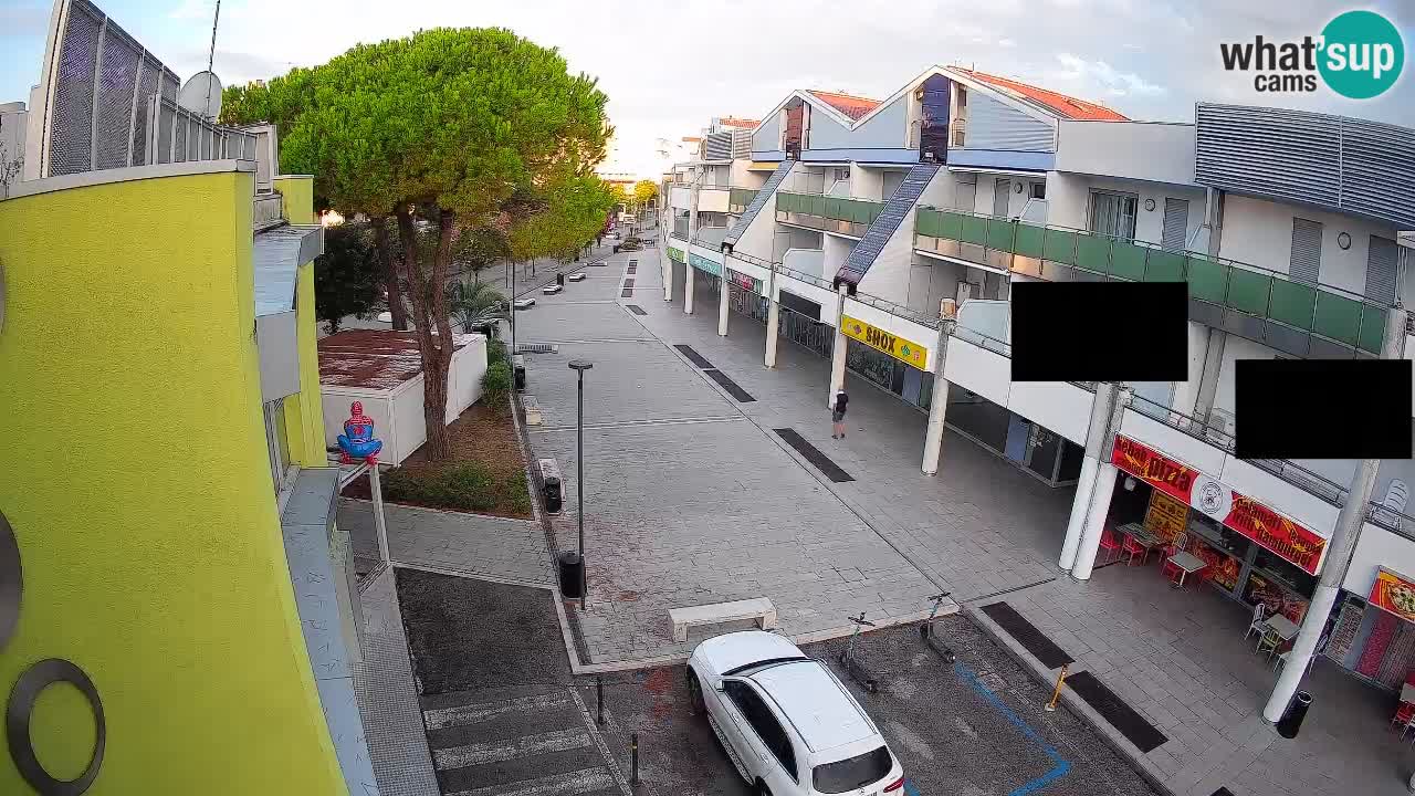 Webcam Calle Comercial de Bibione – En Directo