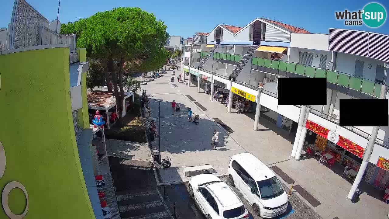 Bibione Shopping Street Webcam – Live View