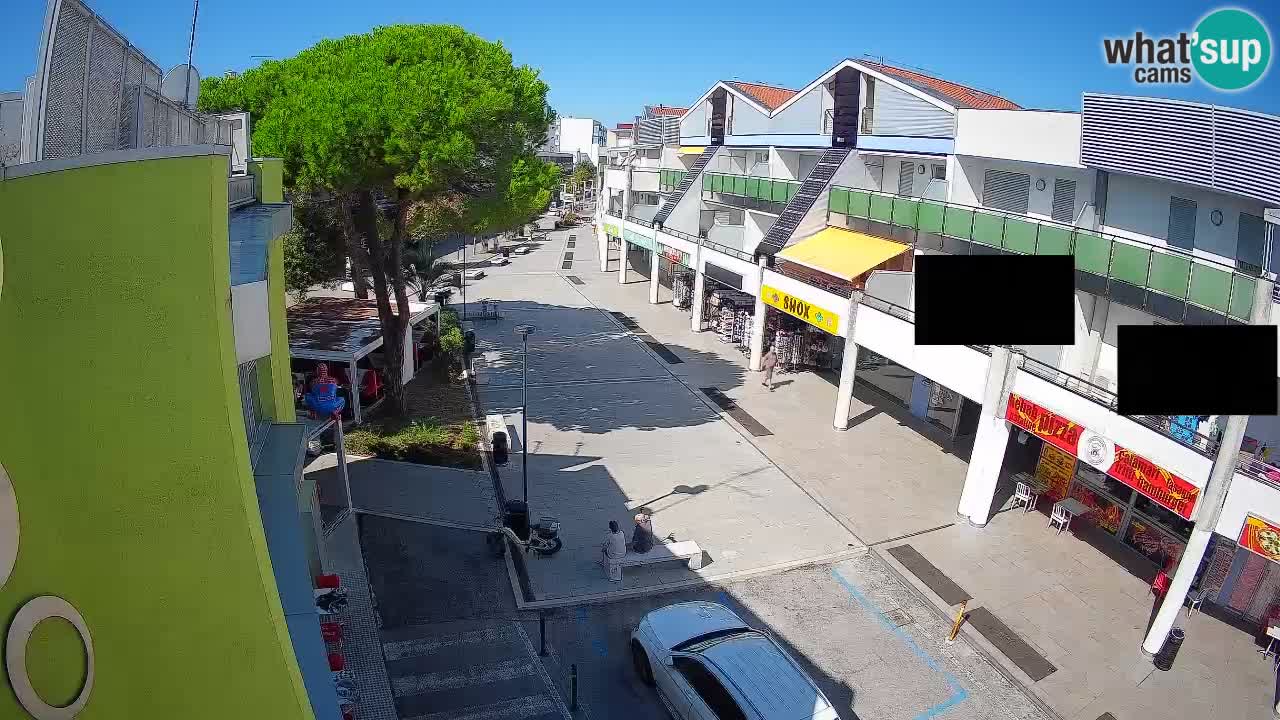 Webcam Rue Commerçante de Bibione – Vue en direct
