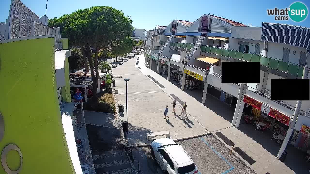 Webcam Via dello Shopping Bibione – Diretta Live
