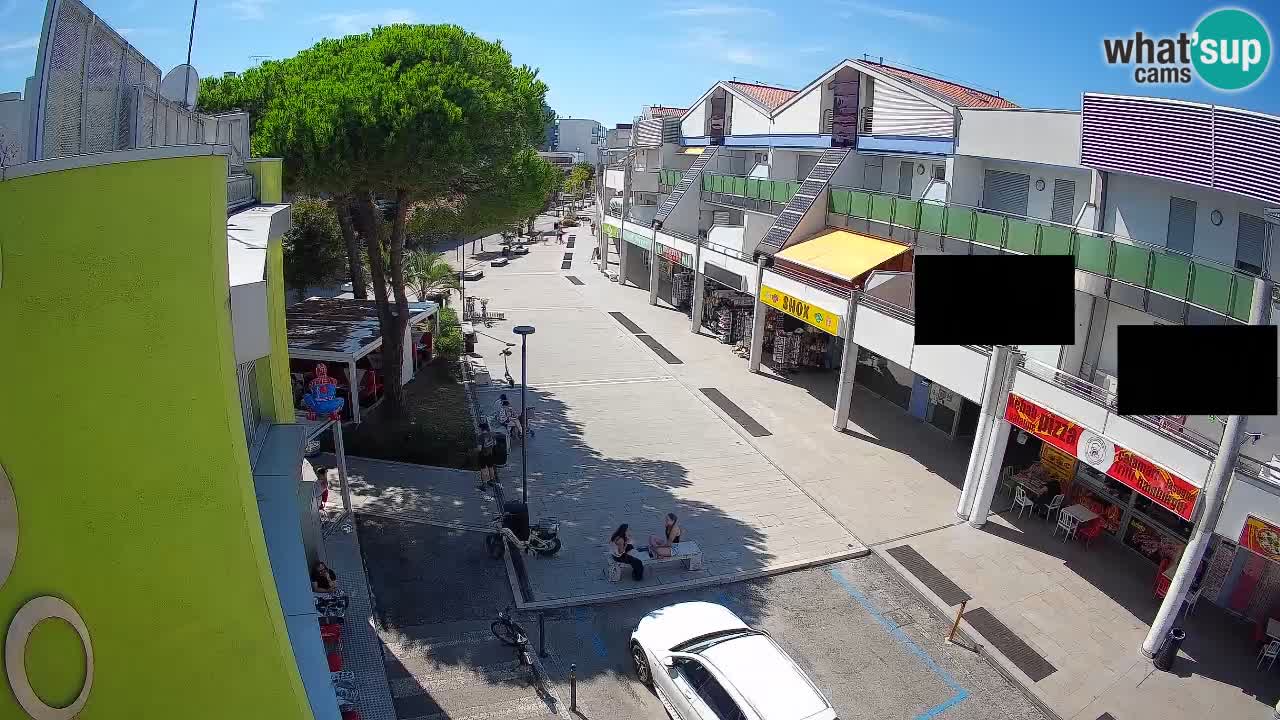 Webcam Via dello Shopping Bibione – Diretta Live
