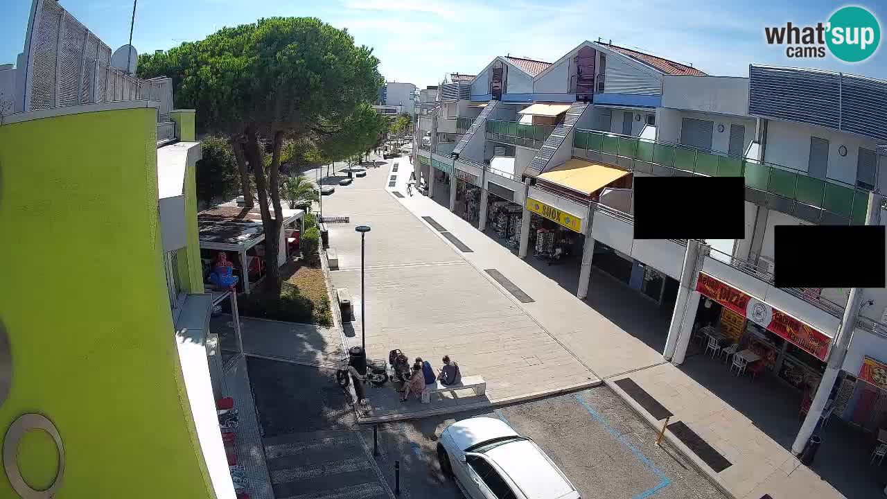 Webcam Via dello Shopping Bibione – Diretta Live