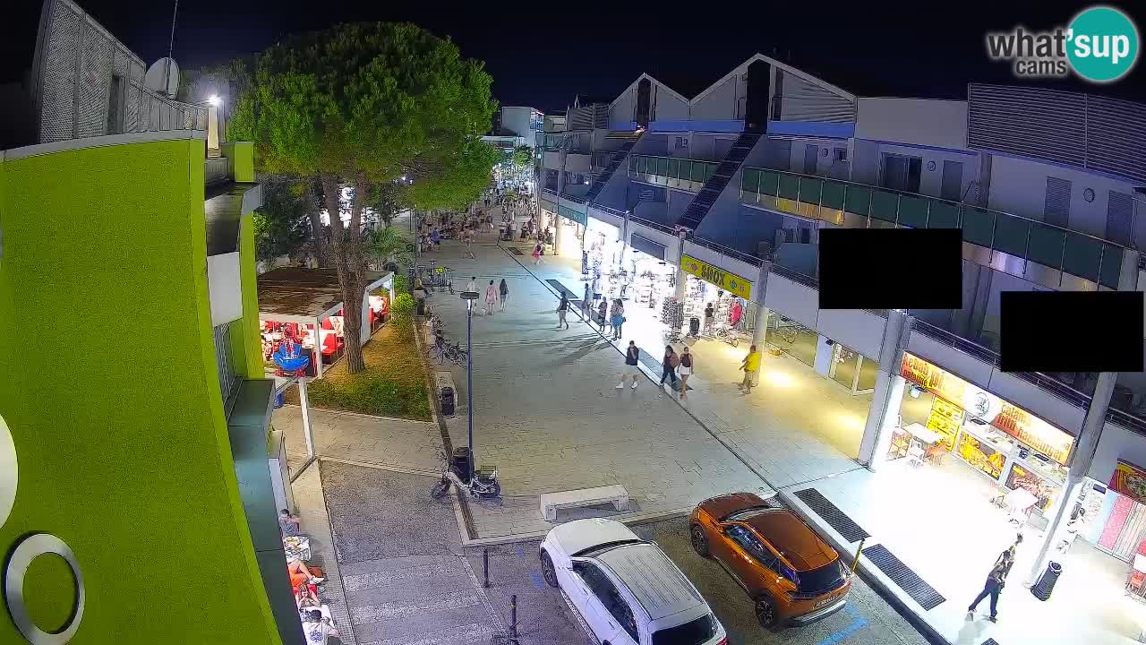 Webcam Via dello Shopping Bibione – Diretta Live