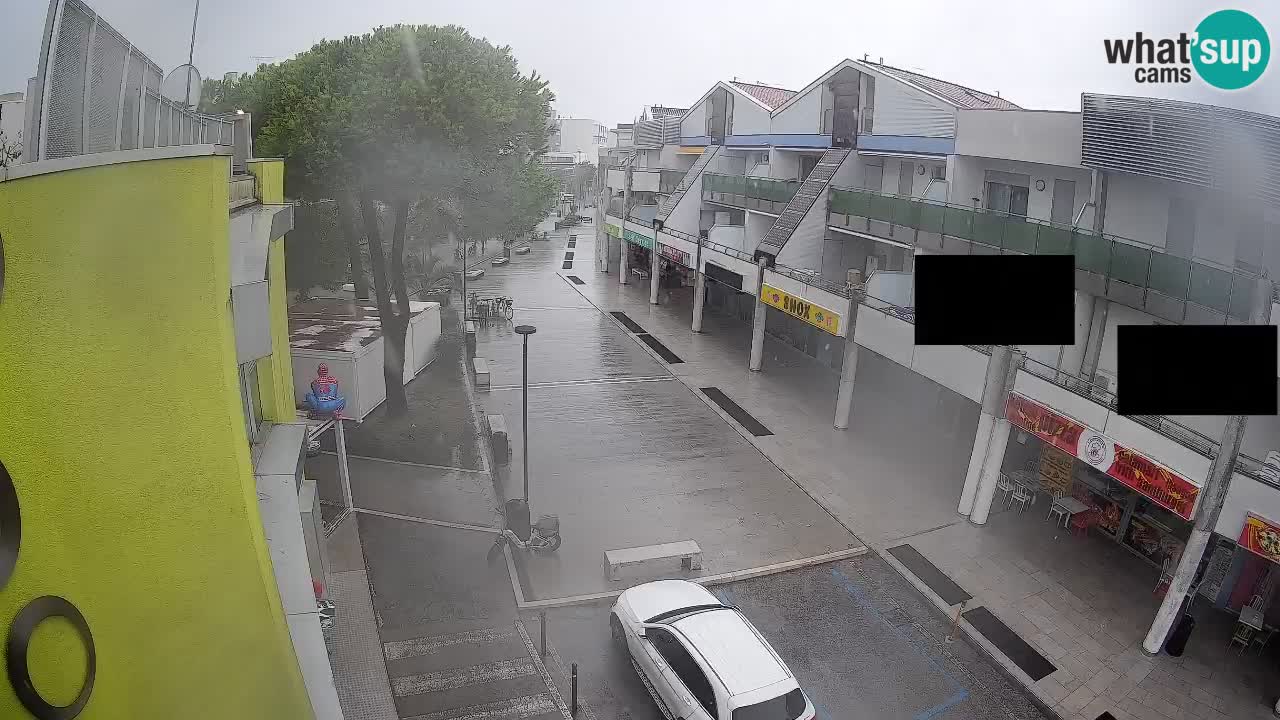Web kamera Bibione – Trgovačka ulica uživo