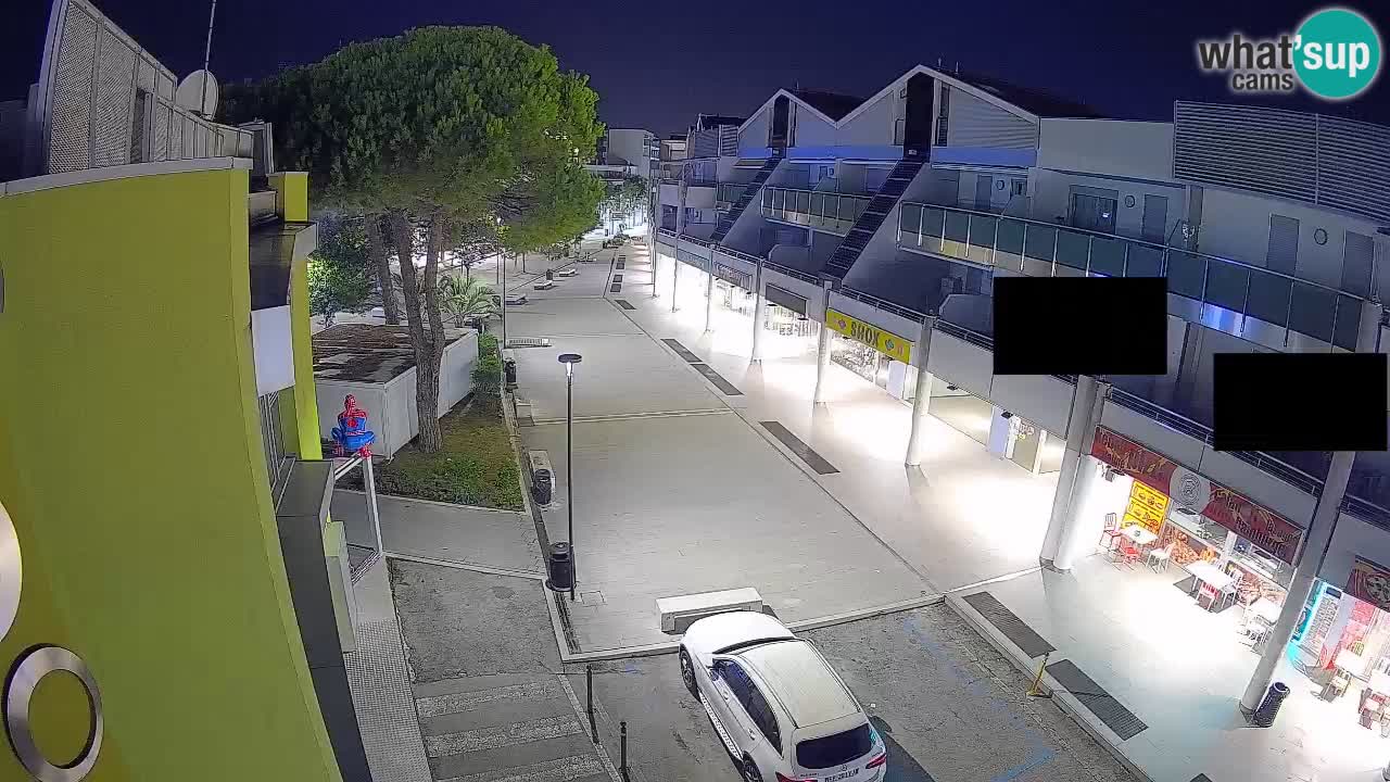 Webcam Bibione Einkaufsstraße – Liveblick