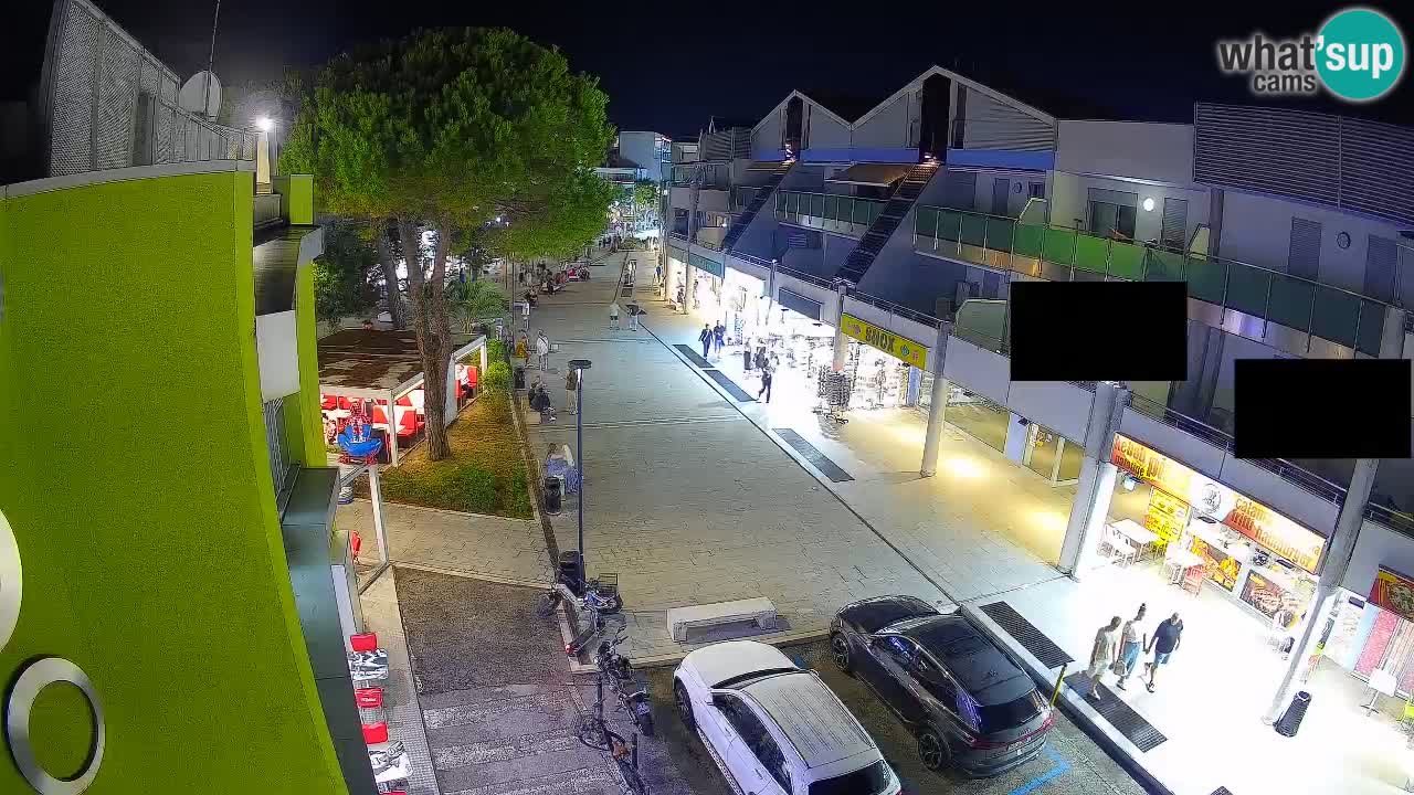Webcam Via dello Shopping Bibione – Diretta Live