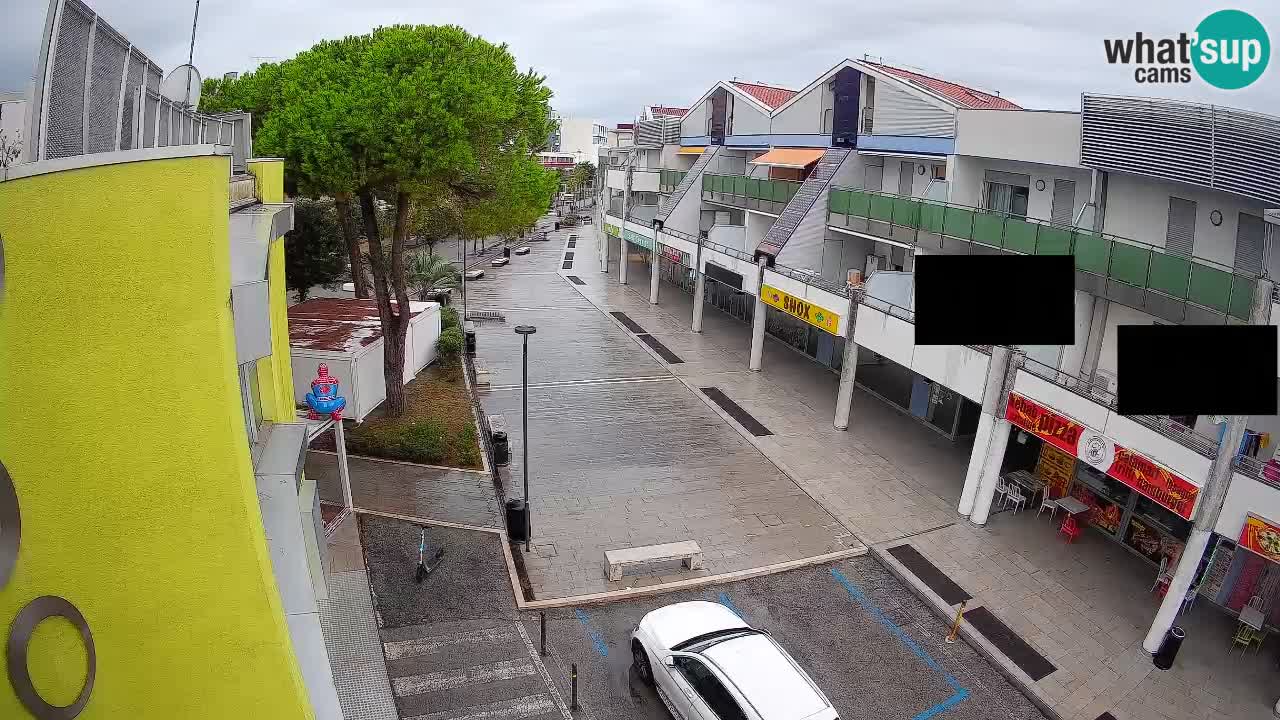 Webcam Rue Commerçante de Bibione – Vue en direct