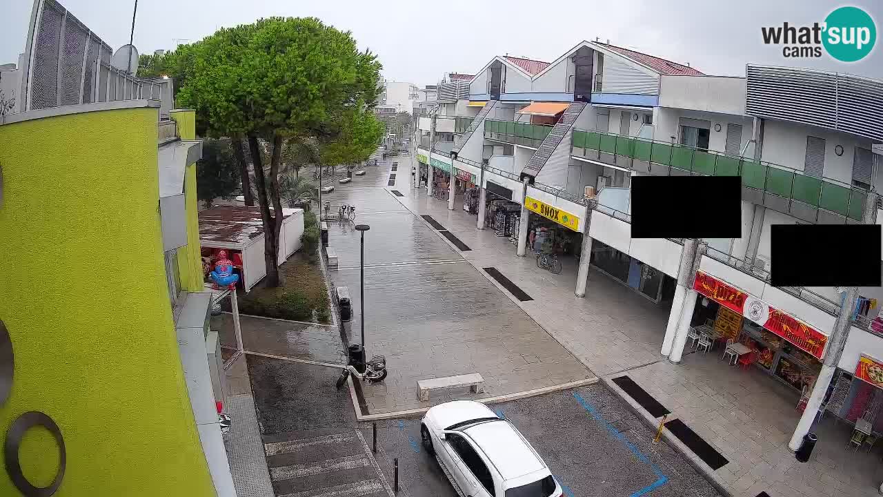 Webcam Via dello Shopping Bibione – Diretta Live