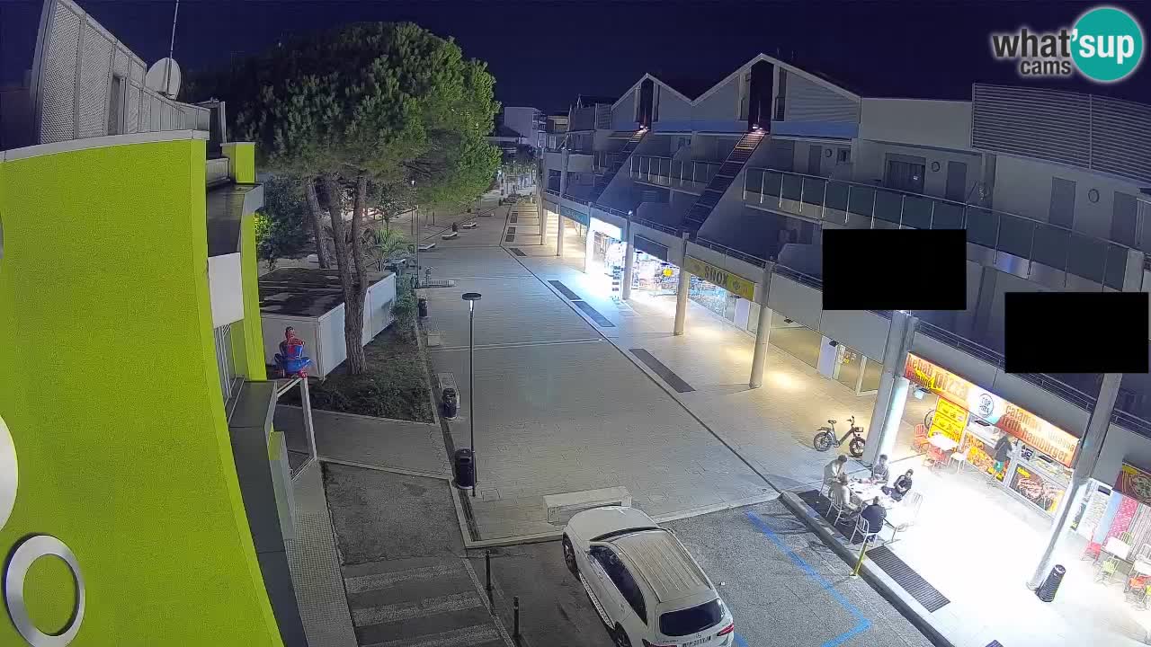 Webcam Rue Commerçante de Bibione – Vue en direct