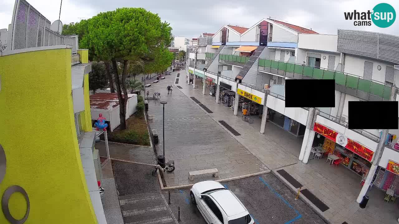 Webcam Bibione Einkaufsstraße – Liveblick