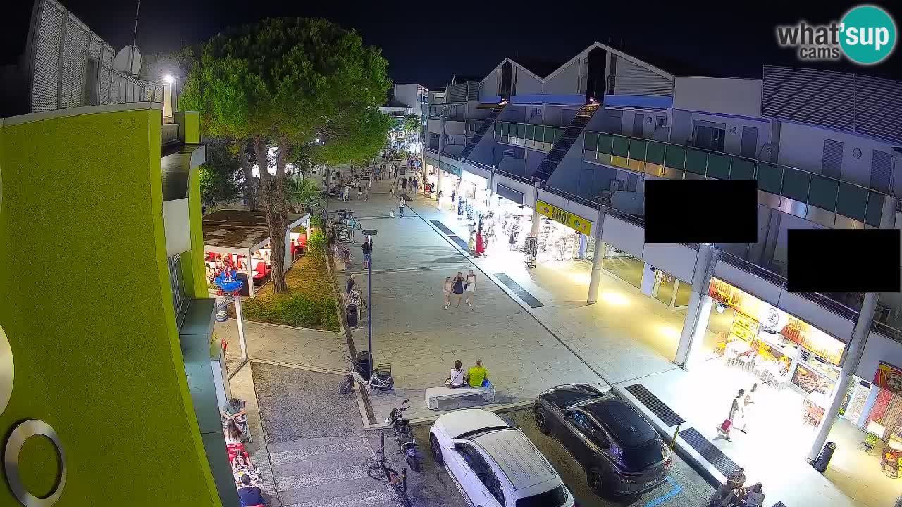 Webcam Via dello Shopping Bibione – Diretta Live