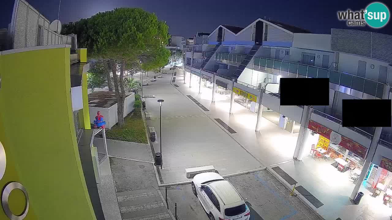 Webcam Bibione Einkaufsstraße – Liveblick