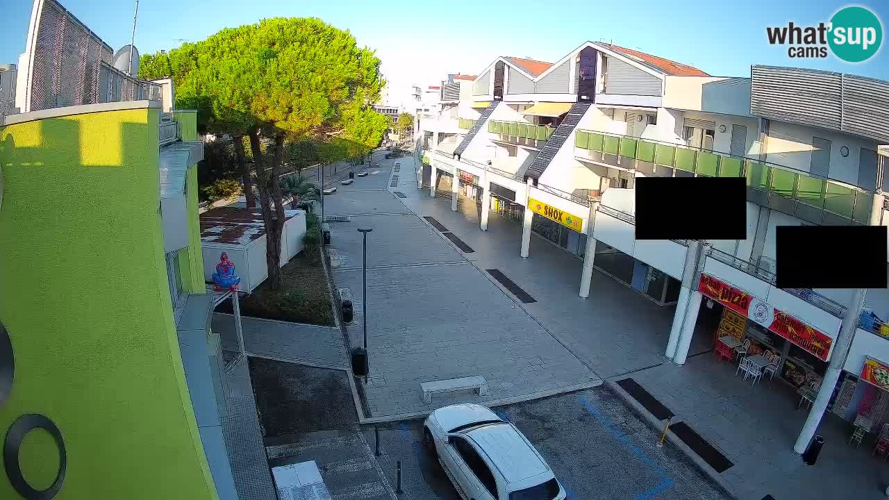 Webcam Bibione Einkaufsstraße – Liveblick
