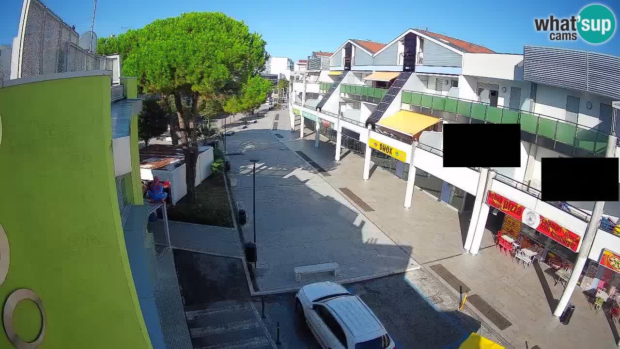 Webcam Bibione Einkaufsstraße – Liveblick