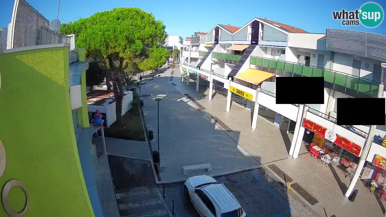 Webcam Calle Comercial de Bibione – En Directo