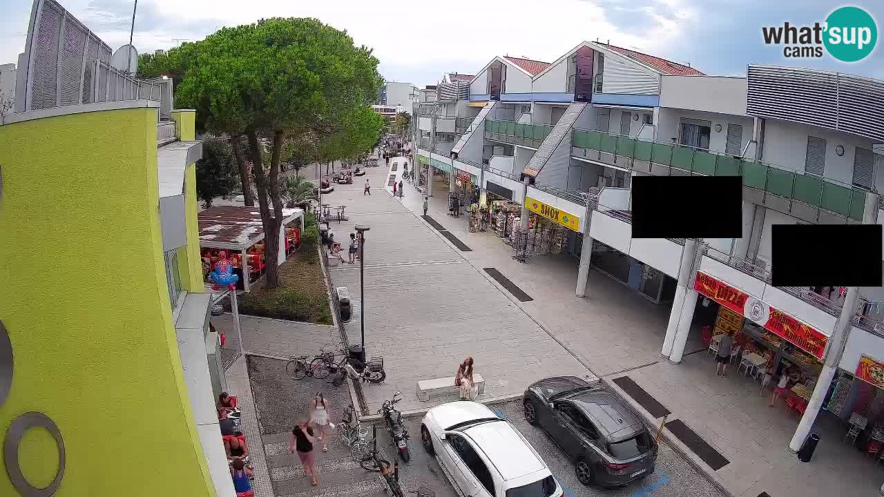 Webcam Calle Comercial de Bibione – En Directo