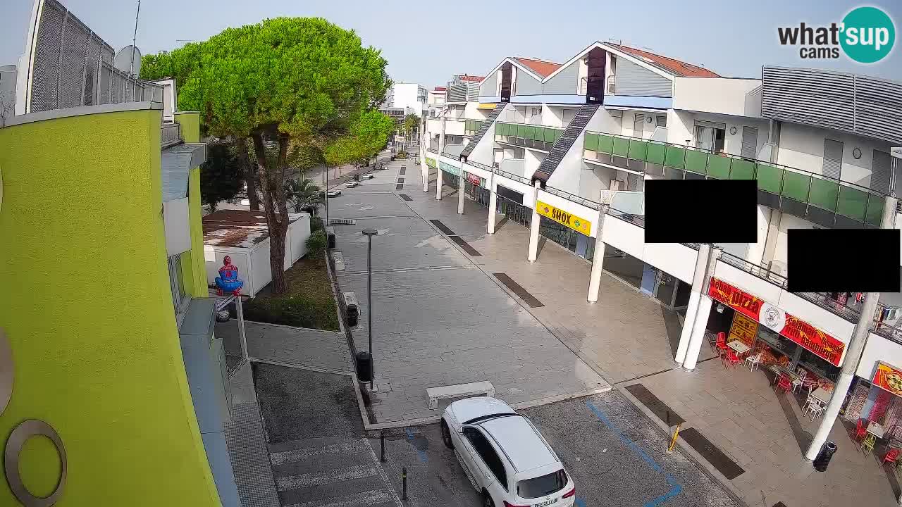 Webcam Bibione Einkaufsstraße – Liveblick