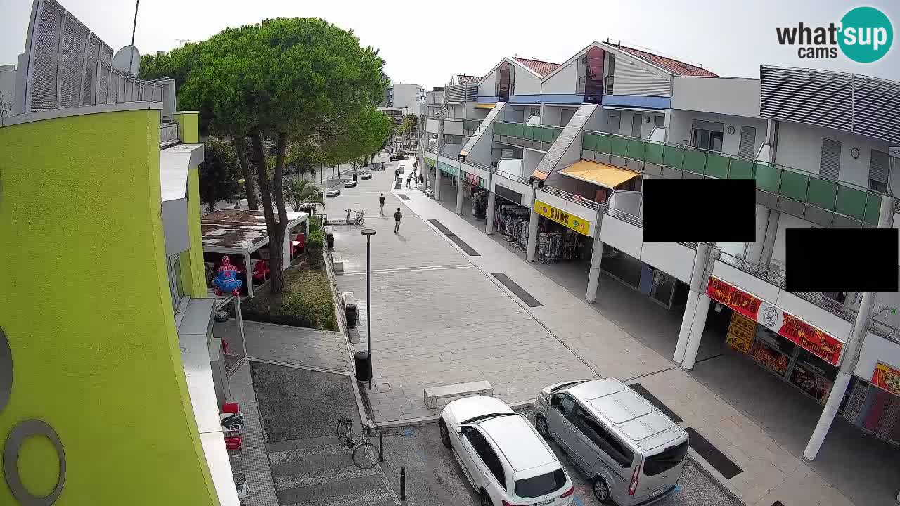 Webcam Calle Comercial de Bibione – En Directo