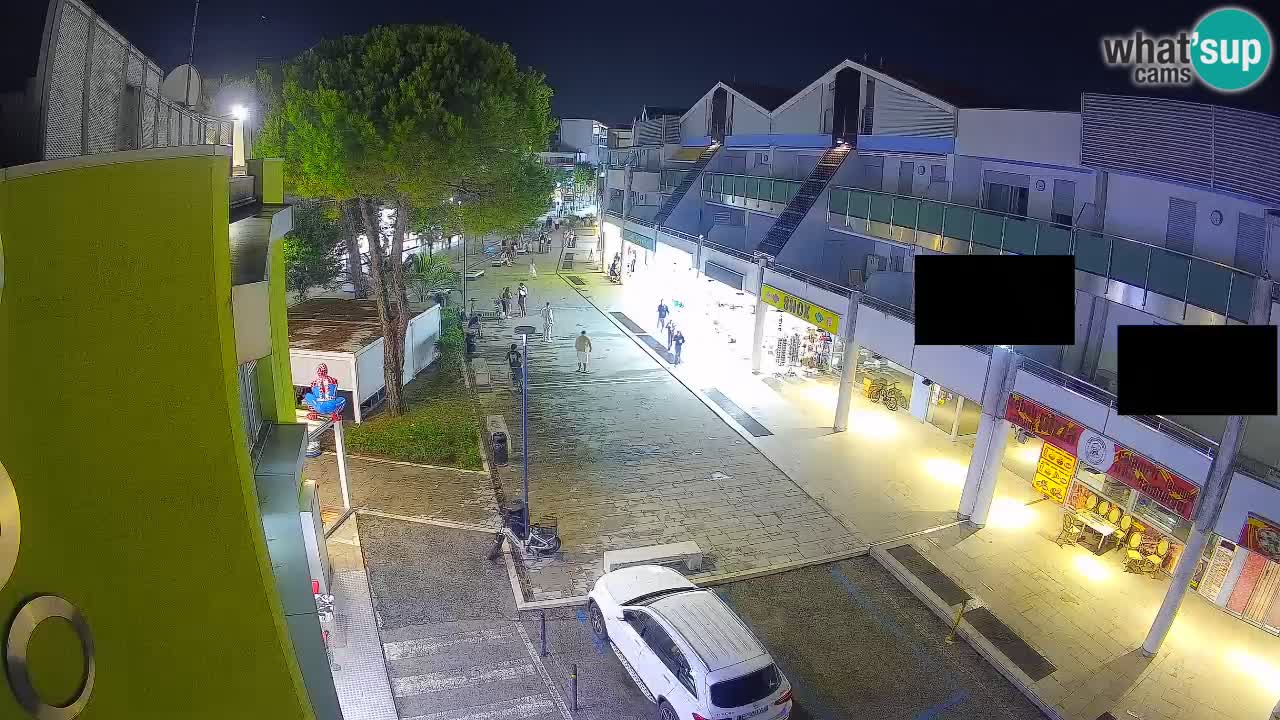 Webcam Via dello Shopping Bibione – Diretta Live