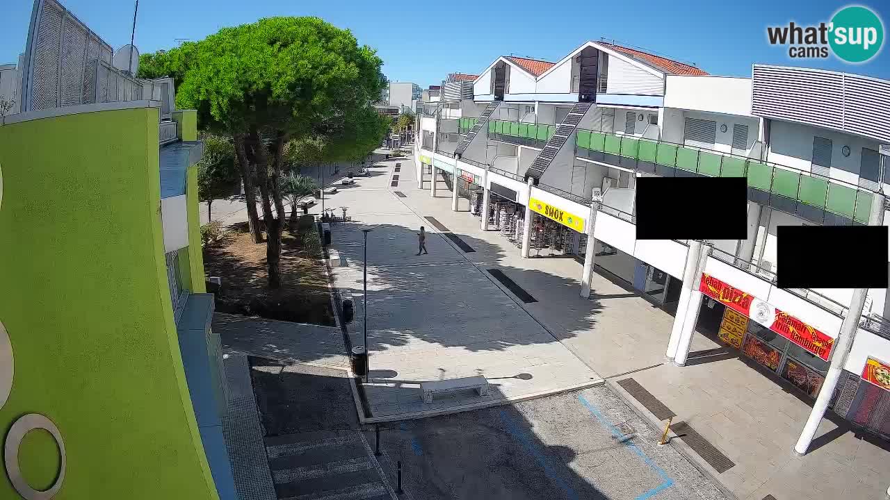 Webcam Rue Commerçante de Bibione – Vue en direct
