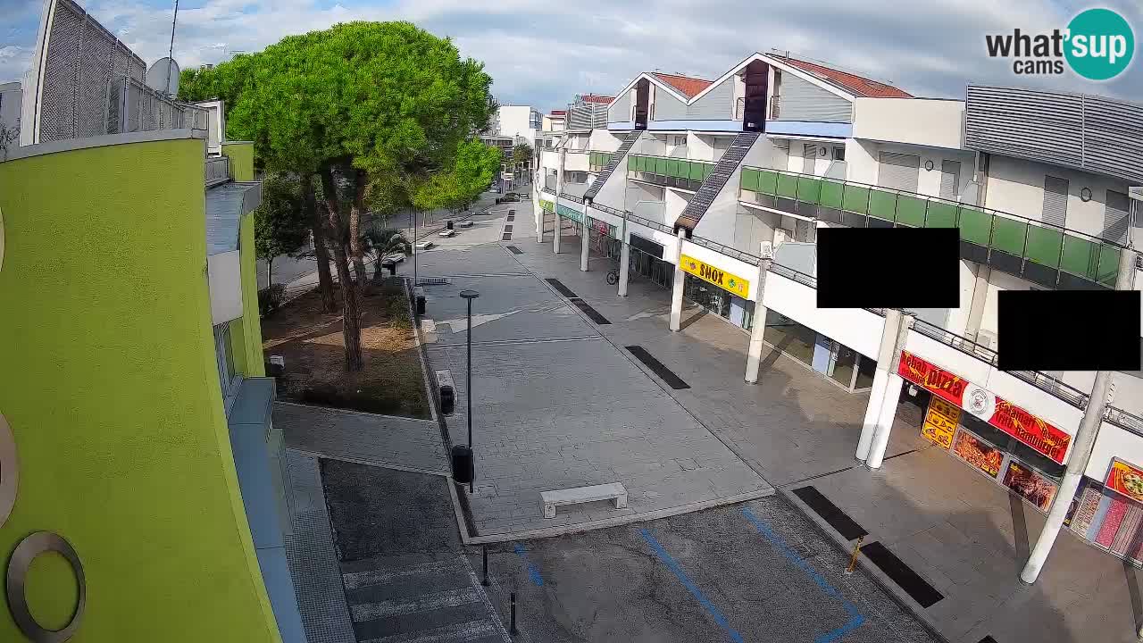 Web kamera Bibione – Trgovačka ulica uživo